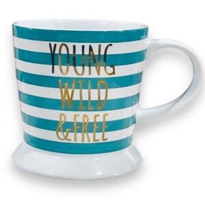 “YOUNG Wild & Free” 16 oz Mug By Clay Arts